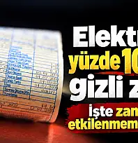 Elektriğe yüzde 104'lük gizli zam!  İşte zamdan etkilenmemin yolu
