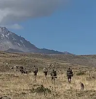 Erciyes'te askeri hareketlilik! Komandolardan taktik intikal…