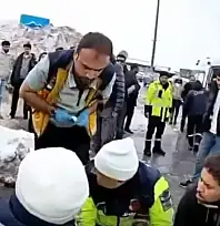 Erciyes'te korku dolu anlar! Ekipler harekete geçti