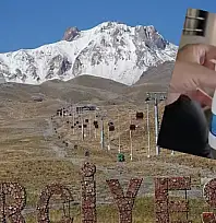 Erciyes'te şaşırtan görüntü: Yıllardır su içtiğimiz çeşmelerden ne akıyor?