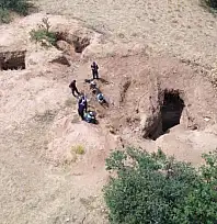 Fotokapanlı ve drone'lu operasyon: Bakın kaç metre kazmışlar!