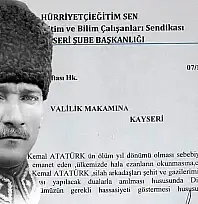 Hürriyetçi Eğitim Sen'den dikkat çeken 10 Kasım talebi