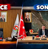 İşte Kayserili Başkanın yeni makam odası!
