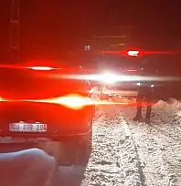 Kar yağışında dolayı mahsur kalan vatandaşlar kurtarıldı