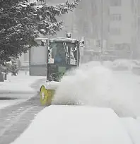 Kayseri Büyükşehir 421 personel, 156 araçla sahada