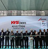 Kayseri'de 35 milyon dolarlık yatırım: Yeni çimento fabrikası açıldı!