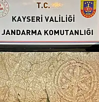 Kayseri'de 6. yüzyıla ait tarihi eser ele geçirildi