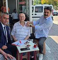 Kayseri'de 99 yaşında CHP'den istifa edip, Yeni Parti'ye katıldı