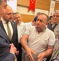 Kayseri'de AK Partili vekilin etrafını sardılar