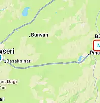 Kayseri'de akşam saatlerinde deprem