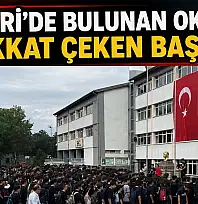 Kayseri'de bulunan tarihi okul YKS'ye damgasını vurdu!