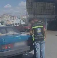 Kayseri'de drift yapan sürücünün ehliyeti kalıcı olarak iptal edildi
