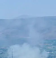 Kayseri'de dumanlar yükseliyor