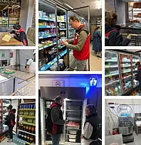 Kayseri'de ekiplerden pazar mesaisi! Fırından markete, kasaptan lokantaya kadar tek tek incelediler