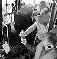 Kayseri'de halk otobüsünde korku dolu anlar: İşte o görüntüler ortaya çıktı