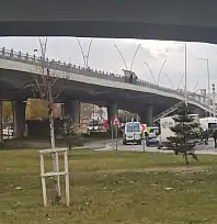 Kayseri'de hareketli dakikalar... Canına kıymak istedi