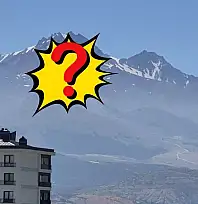 Kayseri'de herkes oraya bakıyor! Dikkat çeken yazı zirvede ortaya çıktı
