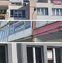 Kayseri'de işler tersine döndü! İlanlar camda kaldı