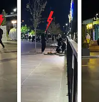 Kayseri'de kadınları rahatsız eden siyah kıyafetli şahıs tepki topladı!