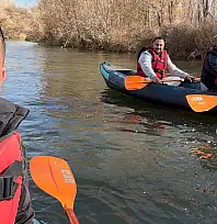 Kayseri'de kanoya binen ünlü ismi tanıdınız mı?