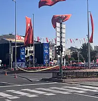 Kayseri'de maraton koşusu şehir trafiğini alt üst etti!