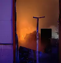 Kayseri'de mobilya imalathanesinde alevler yükseldi