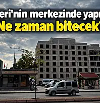 Kayseri'de merak konusu olan inşaatın son hali!