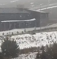 Kayseri'de o bölgeye kar yağıyor