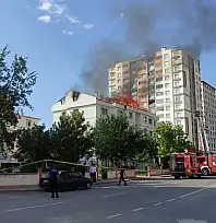 Kayseri'de özel öğrenci yurdunda yangın!