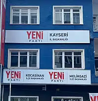 Kayseri'de partilerinden istifa eden eski il başkanları YENİ Parti yönetimine girdi