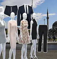 Kayseri'de pijama, şort, plastik manken, pantolon, takım elbise, bardak, tencere icralık oldu!