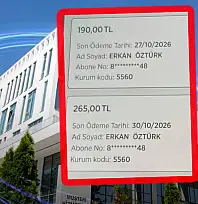 Kayseri'de şaşırtan doğalgaz faturası! 3 gün arayla oldu