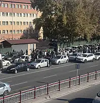 Kayseri'de sınavı dakikalar ile kaçırdı!