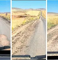 Kayseri'de yol isyanı: Köyümüze gelecekler çekiniyor!