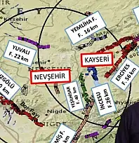 Kayseri'deki 6 fay komşuyu da tehdit ediyor! Evsen tek tek açıkladı