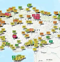 Kayseri'nin o bölgesi alarm veriyor! Değerler neredeyse 3 katına çıktı