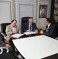 Kayseri'nin o ilçesinde çalışanları heyecanlandıran imza