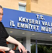 Kayseri'nin yeni Emniyet Müdürü son kez bakın ne yaptı?