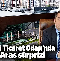 Kayseri Ticaret Odası'nda Ercan Aras sürprizi