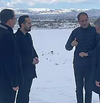 Kayserili Genel Müdür sessiz sedasız Kayseri'ye geldi! Yeni hastanenin yapılacağı alanı inceledi