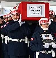 Kayserili Kore Gazisi toprağa verildi