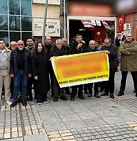 Kayserili ünlü iş adamının marketinin önünde eylem!