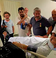 Kayserili vekil hastanelik oldu! İşte o görüntüler