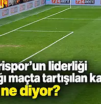 Kayserispor'un liderliği bıraktığı maçta tartışılan karar! Kural ne diyor?