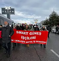 Kocaeli'nde greve çıkan işçiler Kayseri'de ses yükseltti!