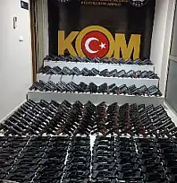 Kurusıkıdan gerçeğe! Binlerce tabanca ele geçirildi