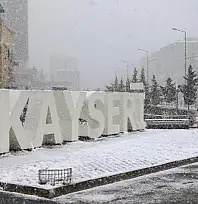 Meteoroloji'den Kayseri'ye 6 uyarı birden!