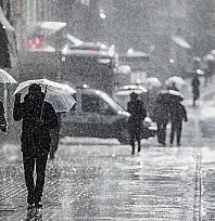 Meteoroloji ilçe ilçe uyardı: Sonbahar yağmurları Kayseri'yi vuracak!