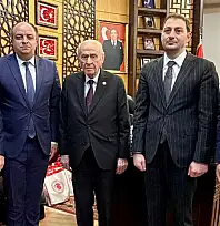 MHP Kayseri heyeti, Lider Bahçeli'ye bakın neleri anlattı!