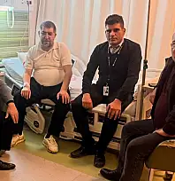 MHP Kayseri İl Başkan Yardımcısı hastaneye kaldırıldı! Bakın kimler ziyaret etti?